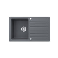 Bergström Lavello Grigio 76.5 x 46 cm con asciugatura