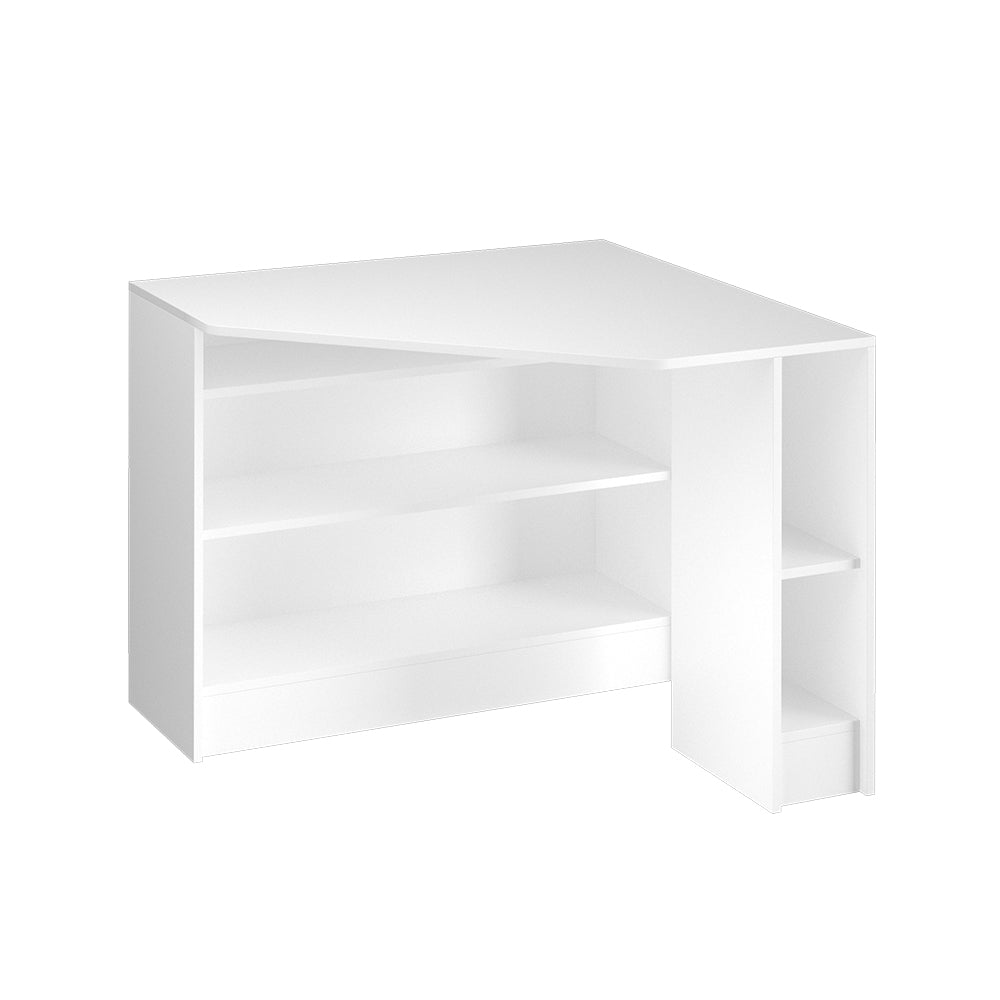 Vicco Scrivania angolare Bianco 94 x 94 cm