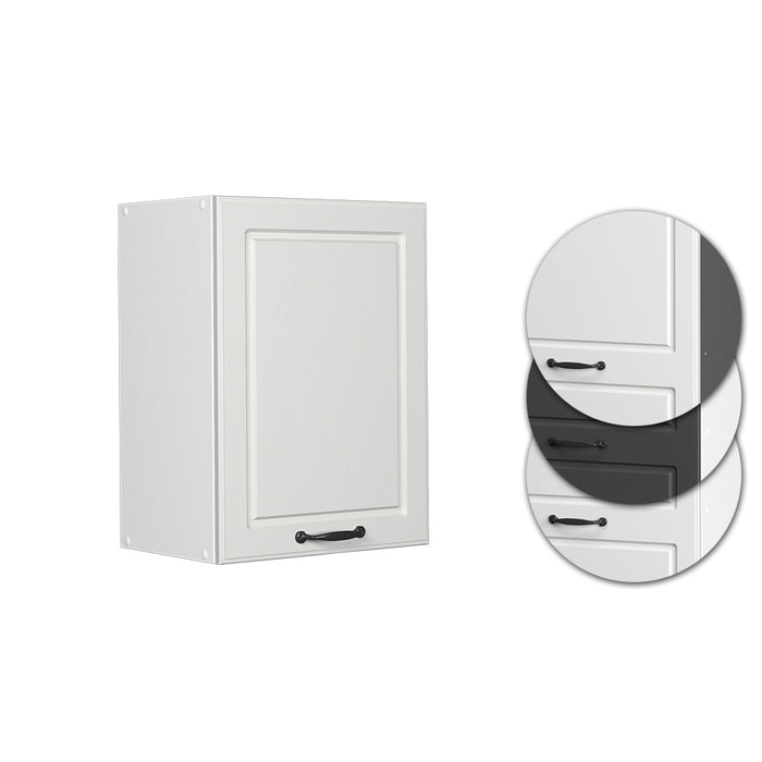 Vicco Pensile da cucina Bianco casa di campagna 45 cm