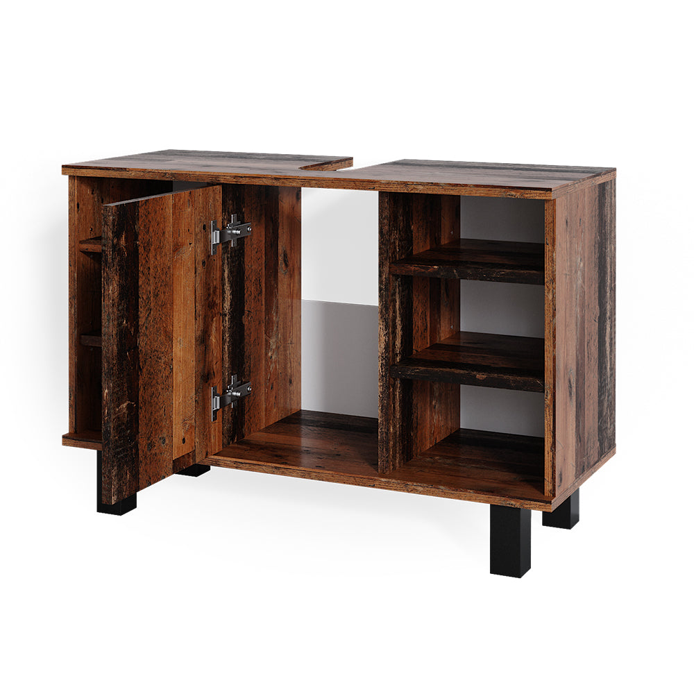 Vicco Mobile sottolavabo per bagno Legno antico 80 x 54 cm