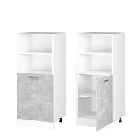 Vicco Mobile per forno da incasso Calcestruzzo 60 cm