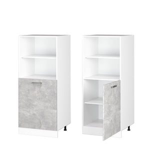 Vicco Mobile per forno da incasso Calcestruzzo 60 cm