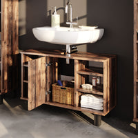 Vicco Mobile sottolavabo per bagno Legno antico 80 x 54 cm