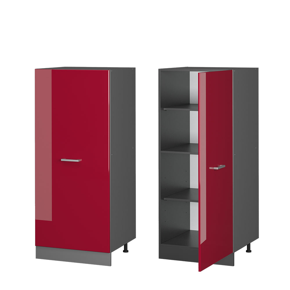 Vicco mobile cucina dispensa Rosso lucido 60 cm