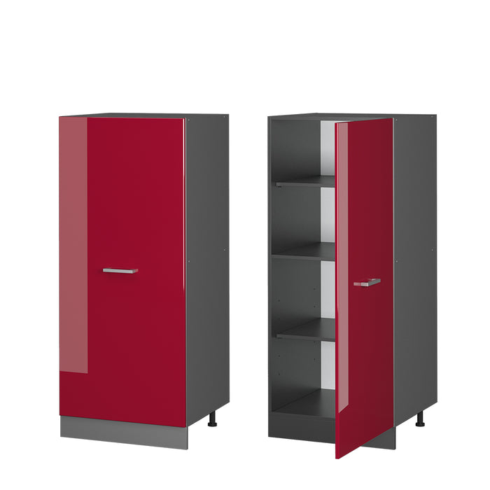 Vicco mobile cucina dispensa Rosso lucido 60 cm