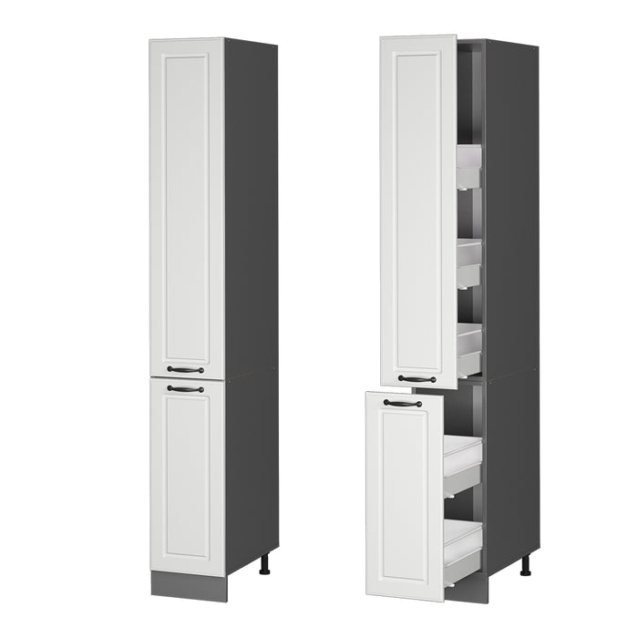 Vicco Armadio da farmacia Bianco casa di campagna 30 cm