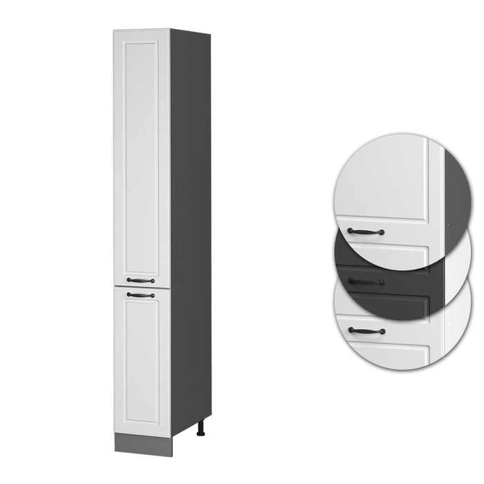 Vicco Armadio da farmacia Bianco casa di campagna 30 cm