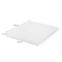 Vitalispa Сoprimaterasso Bianco 180 x 200 cm