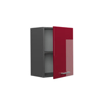 Vicco Pensile da cucina Rosso lucido 45 cm