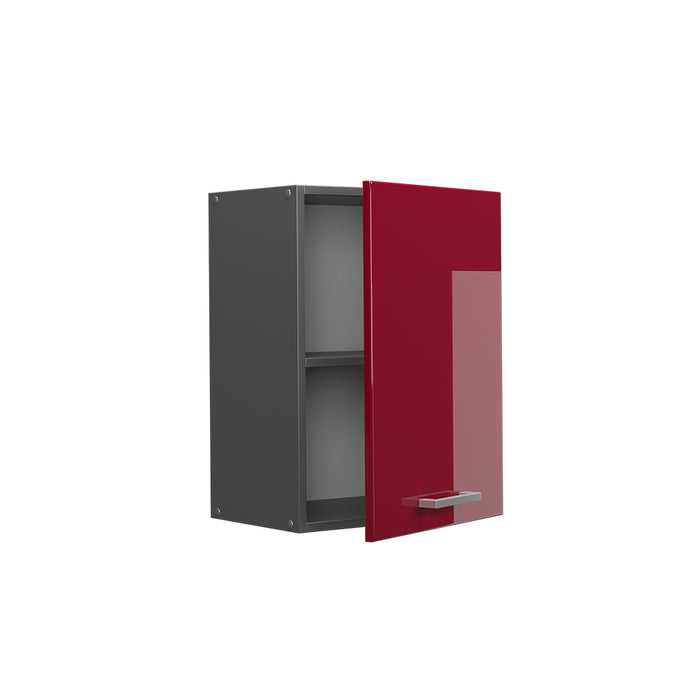 Vicco Pensile da cucina Rosso lucido 45 cm