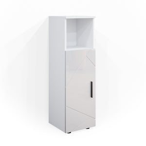 Vicco Mobiletto bagno Bianco lucido 30 x 95 cm