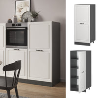 Vicco Mobile cucina dispensa Bianco casa di campagna 60 cm