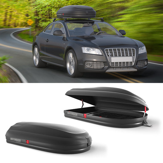 Rotenbach Box da tetto Nero 320 litri