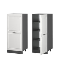 Vicco Mobile cucina dispensa Bianco casa di campagna 60 cm