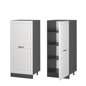 Vicco Mobile cucina dispensa Bianco casa di campagna 60 cm