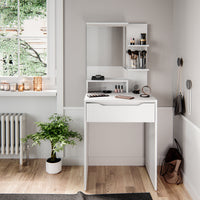 Vicco Tavolo da toeletta Bianco 60 cm