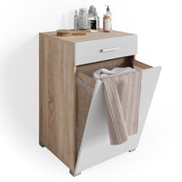Vicco Armadietto da bagno con portabiancheria Sonoma 50 x 78.5 cm