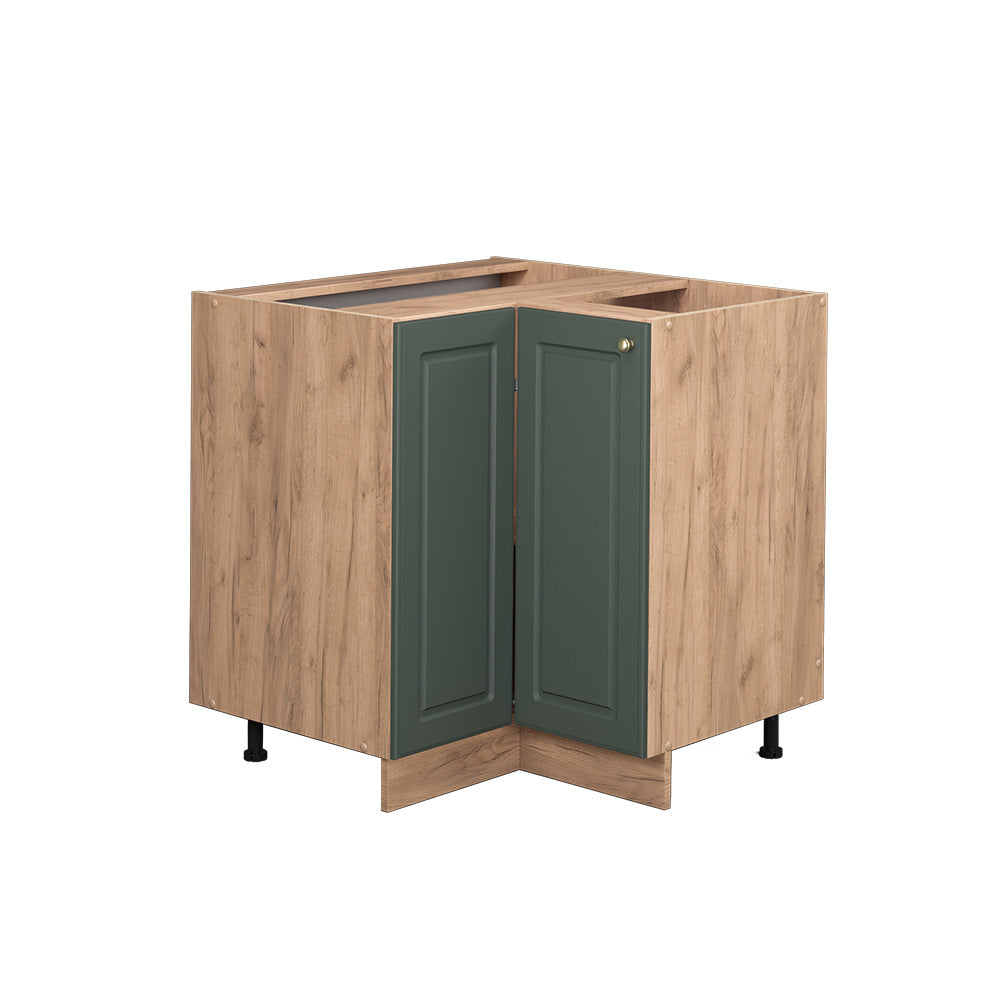 Vicco Mobile ad angolo cucina Verde-oro Country House 80.5 cm senza piano di lavoro