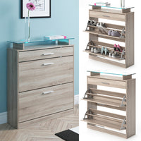 Vicco Scarpiera da ingresso Sonoma 89 x 104 cm