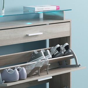 Vicco Scarpiera da ingresso Sonoma 89 x 104 cm