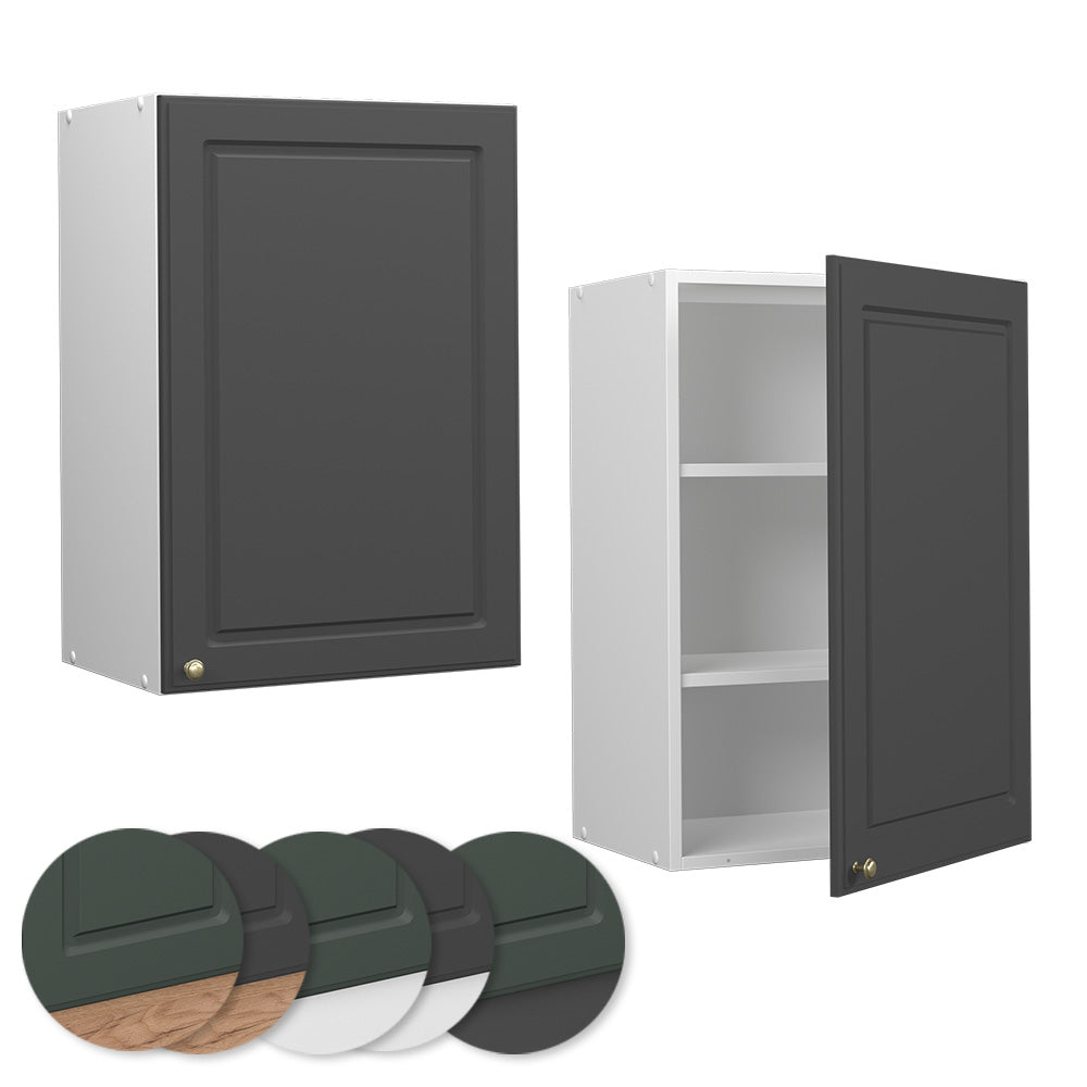 Vicco Pensile da cucina Antracite-oro 50 cm