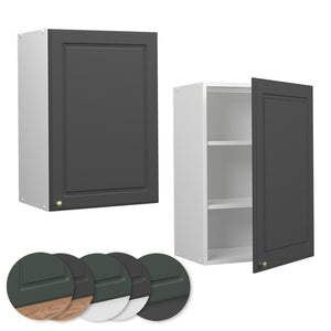 Vicco Pensile da cucina Antracite-oro 50 cm