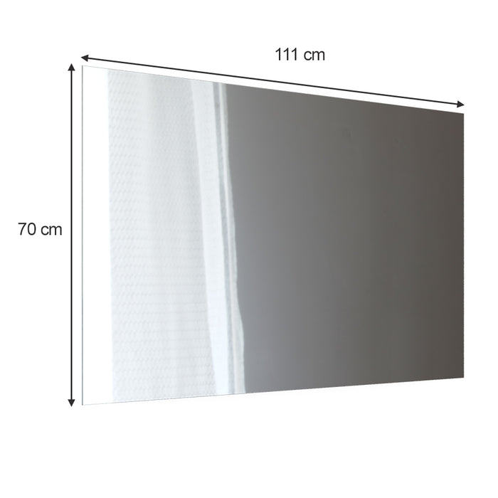 Vicco Specchio bagno Bianco 4 x 70 cm