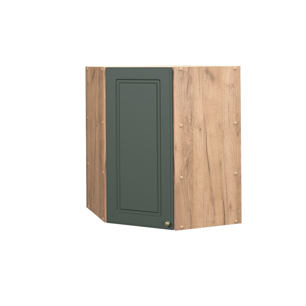 Vicco Mobile angolare da cucina Verde-oro Country House 57 cm