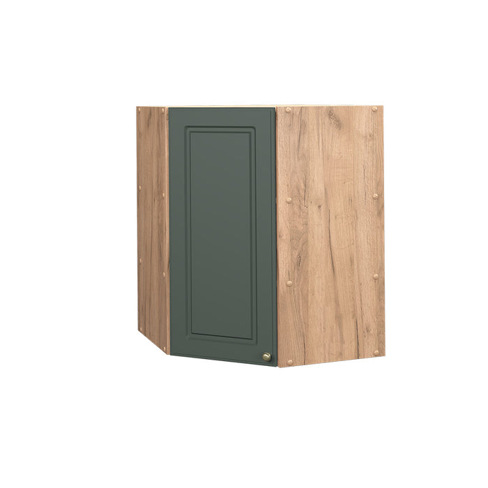 Vicco Mobile angolare da cucina Verde-oro Country House 57 cm