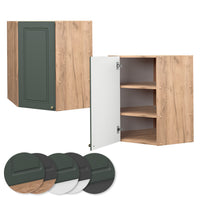 Vicco Mobile angolare da cucina Verde-oro Country House 57 cm