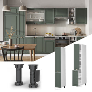 Vicco Armadio da farmacia Verde-oro Country House 30 cm