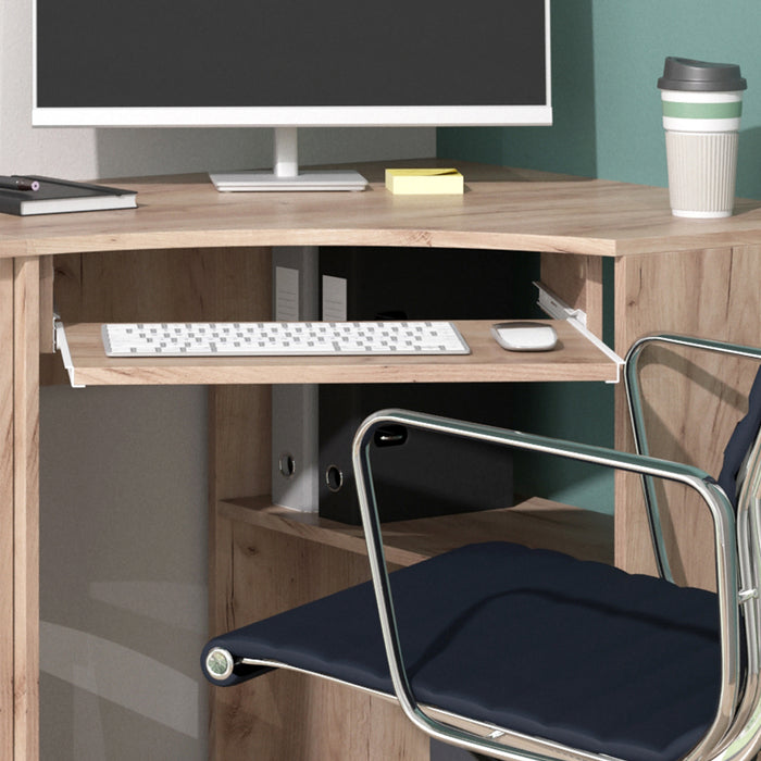 Vicco Scrivania angolare Sonoma 83 x 76 cm