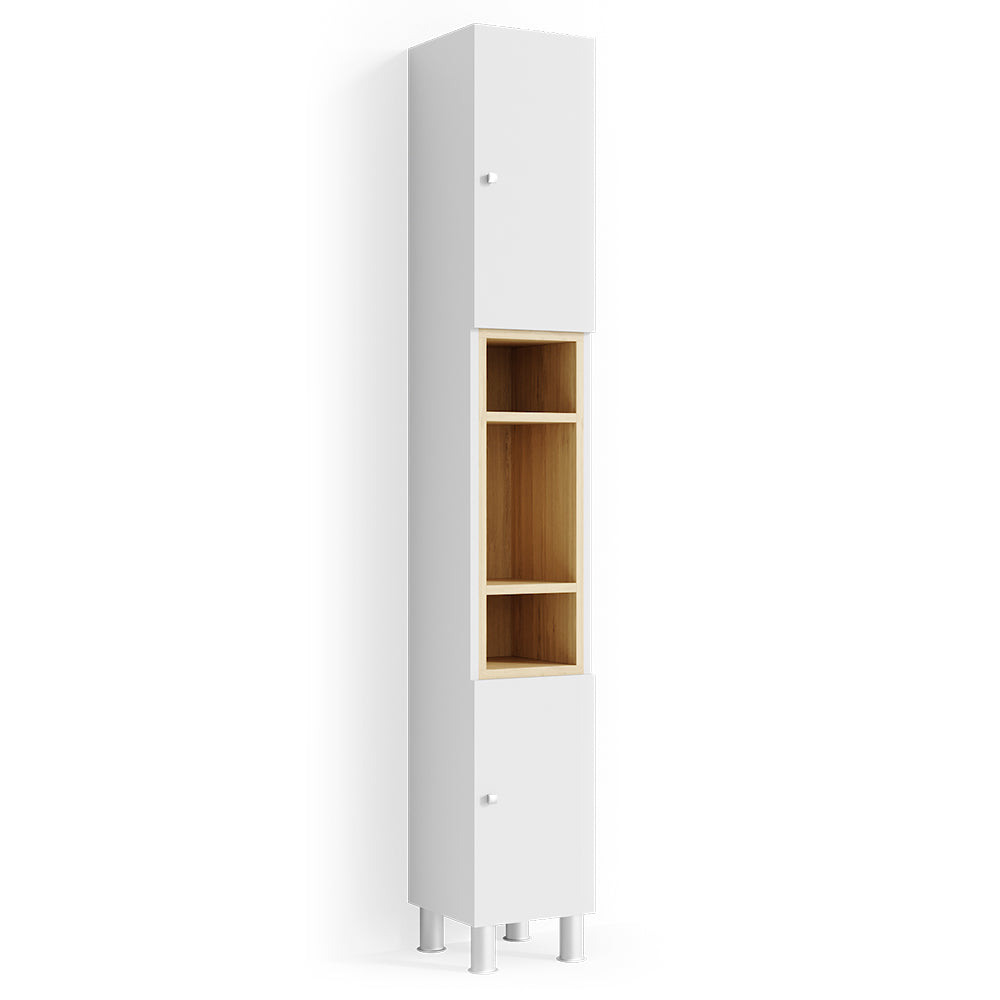 Vicco Mobile bagno alto Bianco 30 x 190 cm