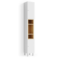 Vicco Mobile bagno alto Bianco 30 x 190 cm