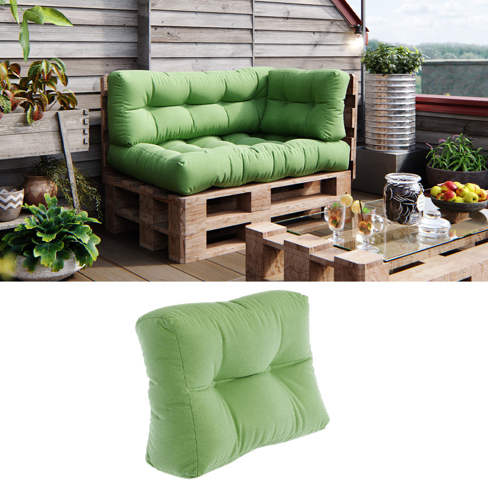 Vicco Cuscini in pallet Verde 60 x 20 cm