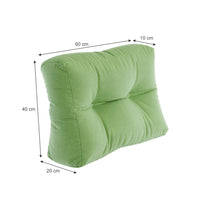 Vicco Cuscini in pallet Verde 60 x 20 cm