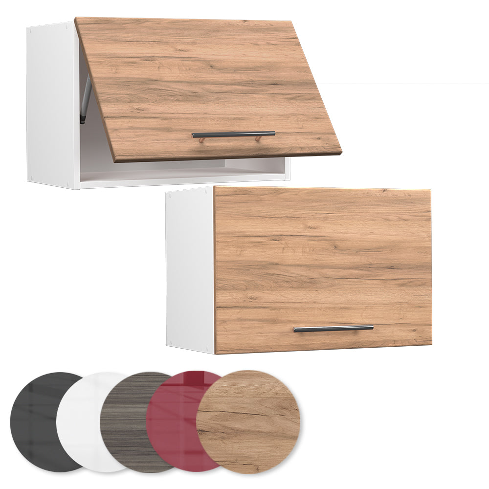 Vicco Pensile da cucina Quercia dorata 60 cm Piatto