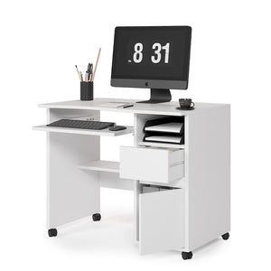 Vicco Scrivania Bianco 91 x 59 cm