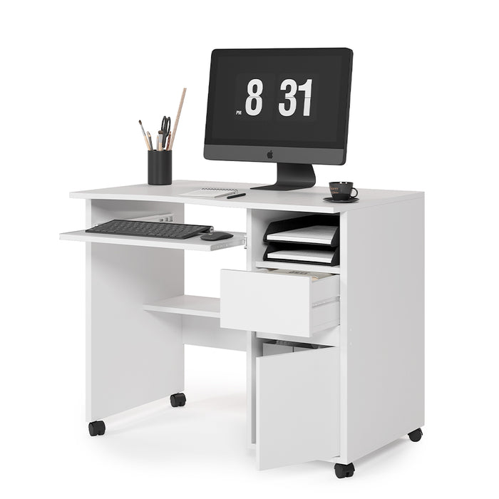 Vicco Scrivania Bianco 91 x 59 cm