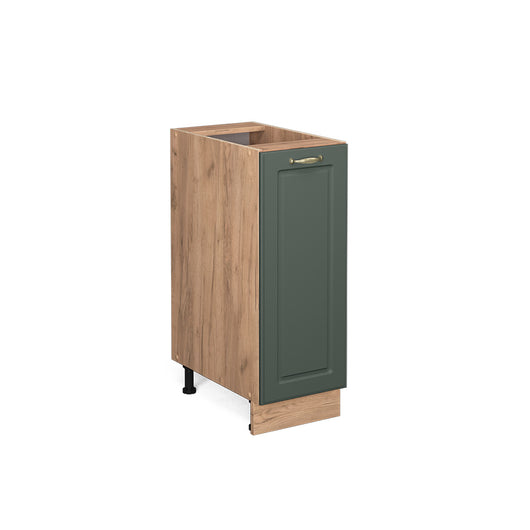 Vicco Armadio cucina dispensa alto Verde-oro Country House 30 cm senza piano di lavoro