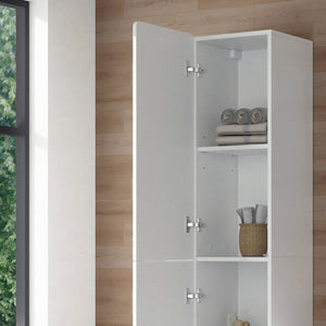 Vicco Mobile bagno alto Bianco 36.6 x 171.6 cm