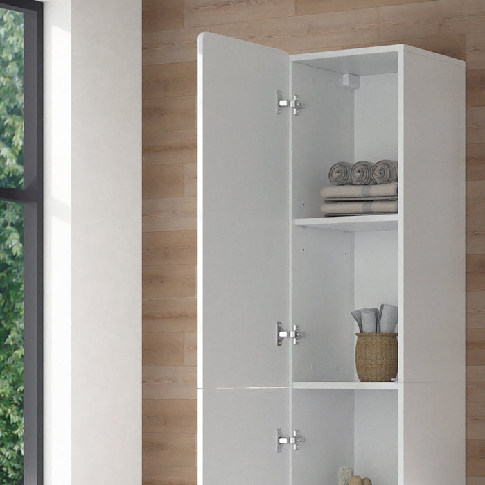 Vicco Mobile bagno alto Bianco 36.6 x 171.6 cm