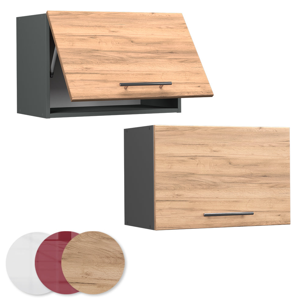 Vicco Pensile da cucina Quercia dorata 60 cm Piatto