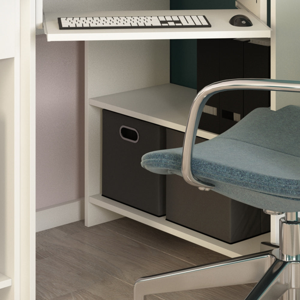 Vicco Scrivania angolare Bianco 83 x 76 cm