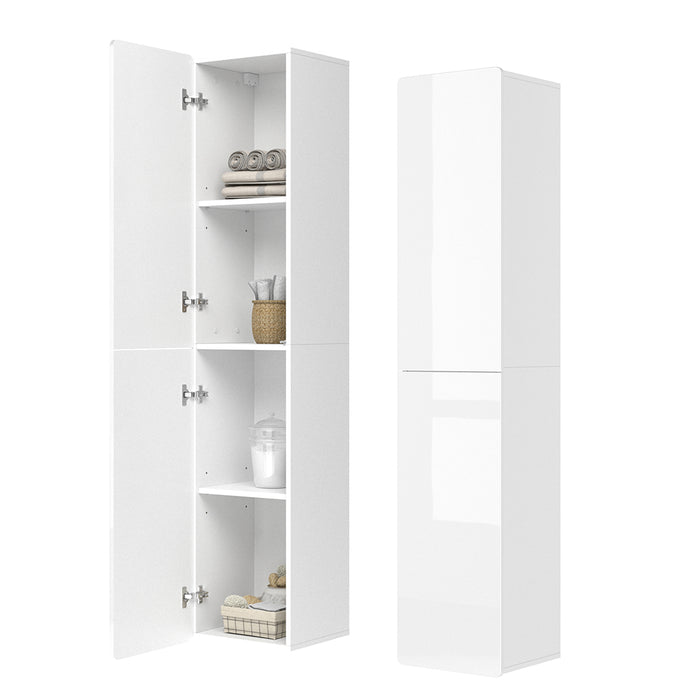 Vicco Mobile bagno alto Bianco 36.6 x 171.6 cm