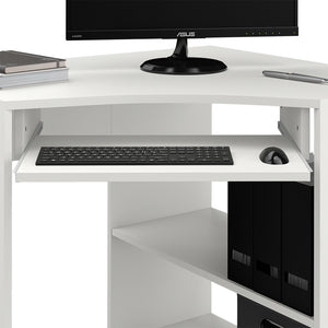 Vicco Scrivania angolare Bianco 83 x 76 cm