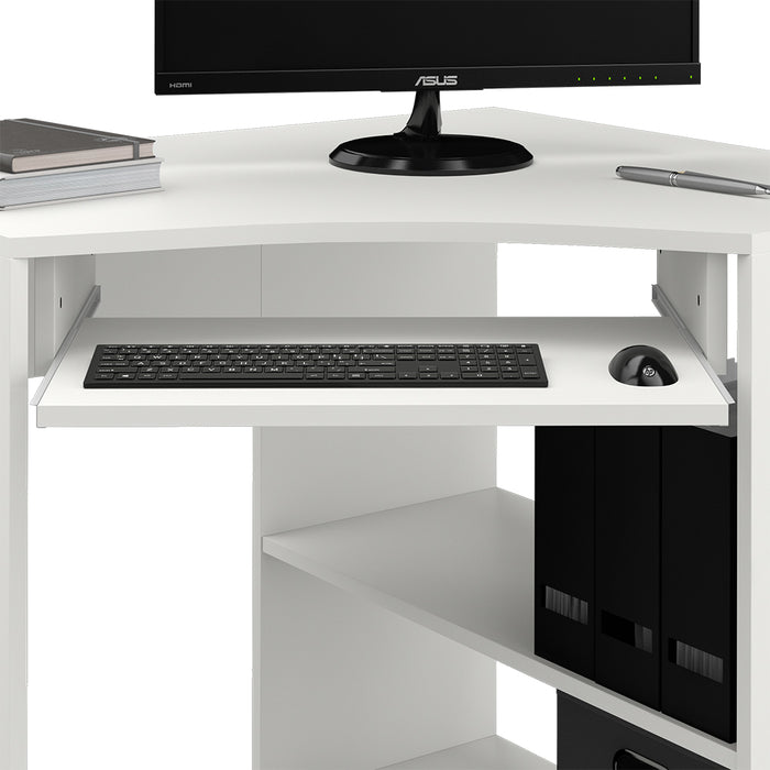 Vicco Scrivania angolare Bianco 83 x 76 cm