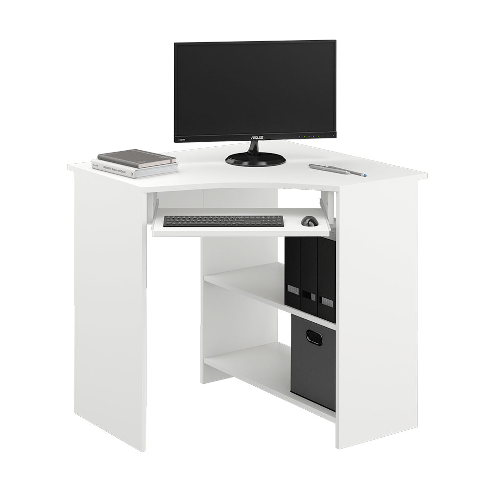 Vicco Scrivania angolare Bianco 83 x 76 cm