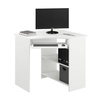 Vicco Scrivania angolare Bianco 83 x 76 cm