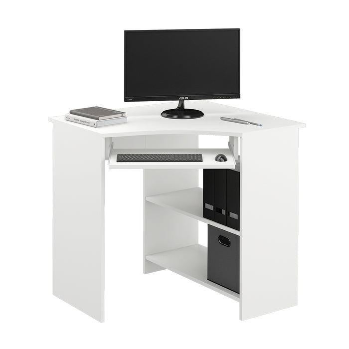 Vicco Scrivania angolare Bianco 83 x 76 cm